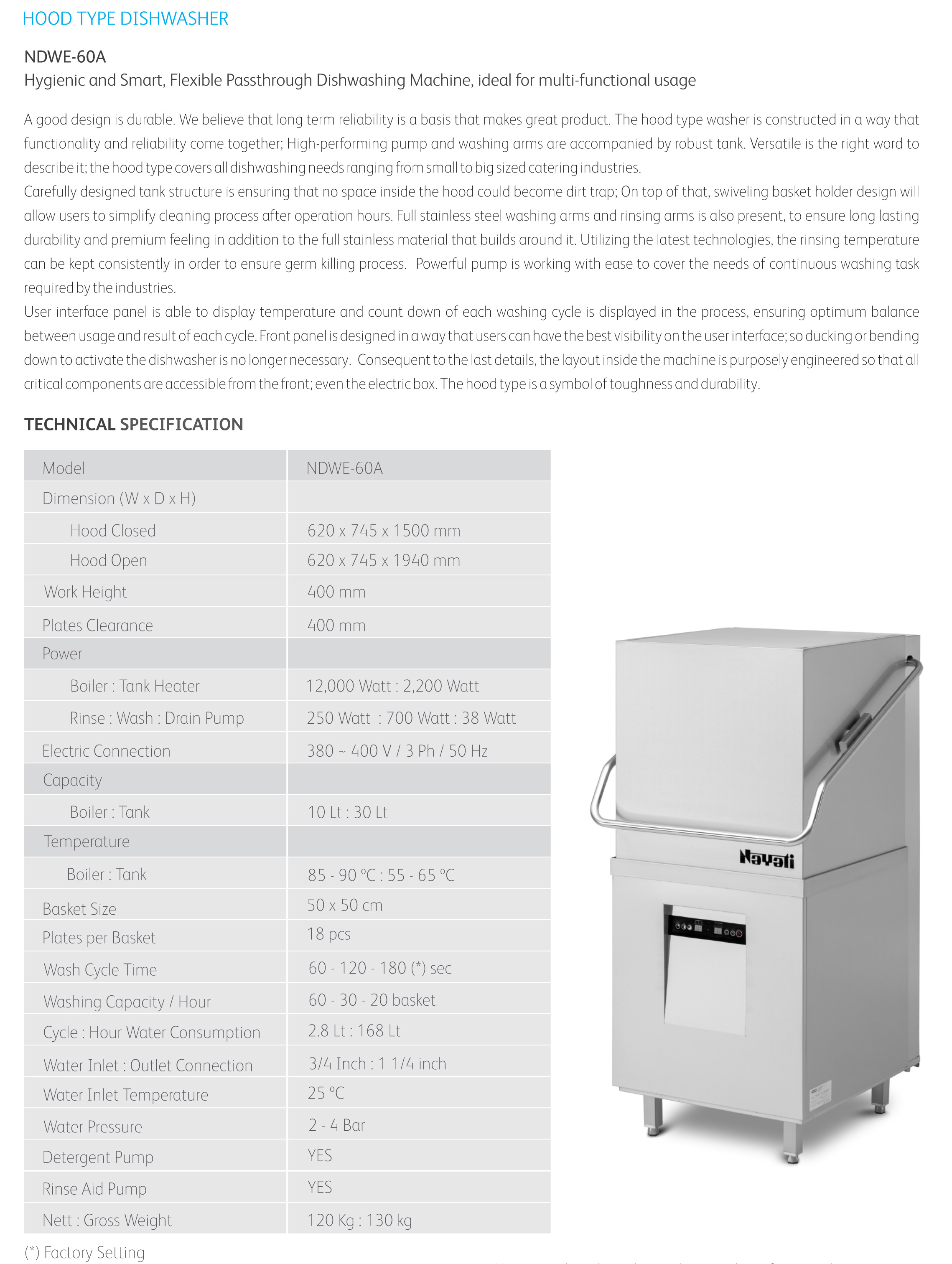 NDWE-60A